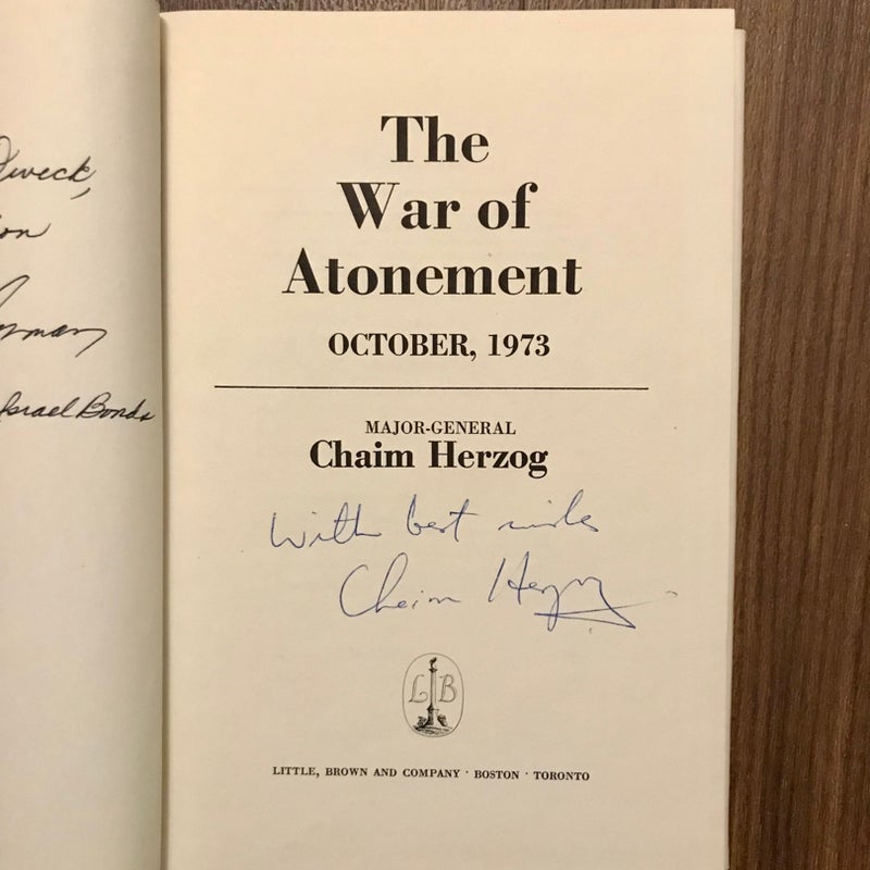 SIGNED — The War of Atonement 