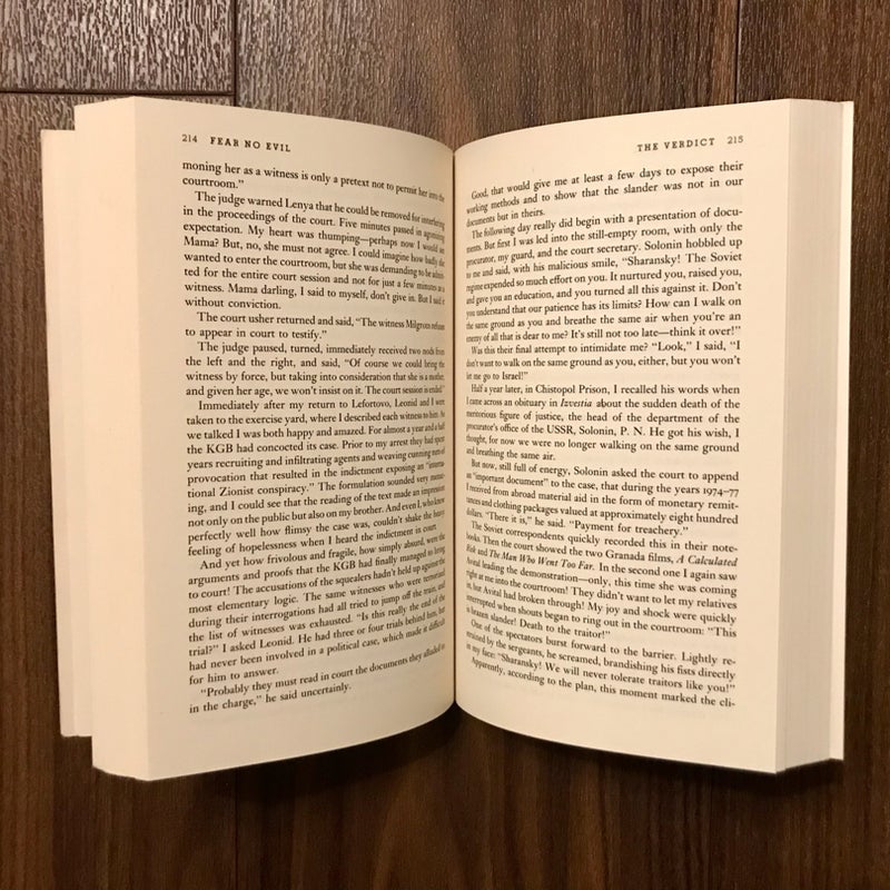 SIGNED—Fear No Evil