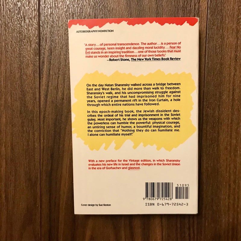 SIGNED—Fear No Evil