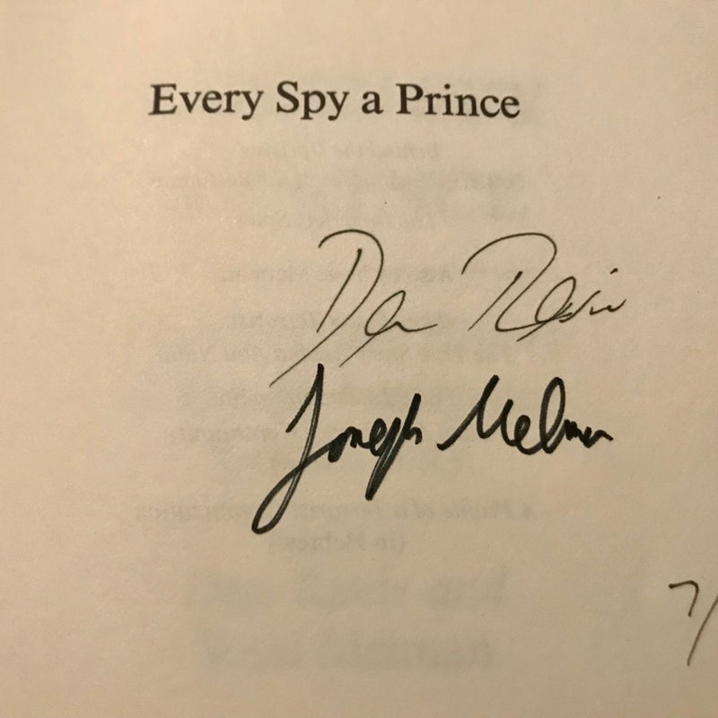 SIGNED—Every Spy a Prince