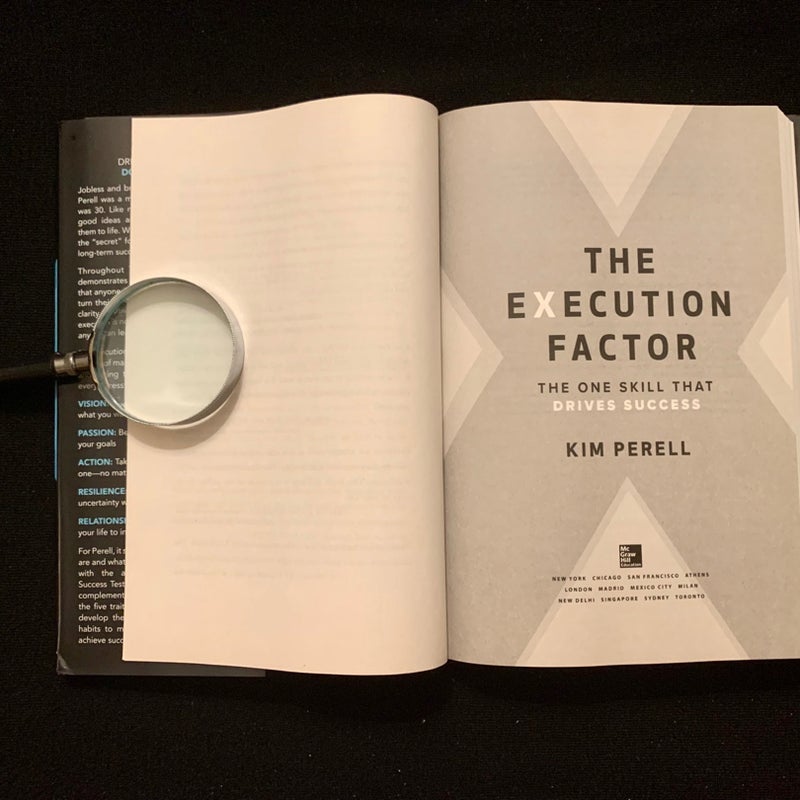 The Execution Factor: the One Skill That Drives Success