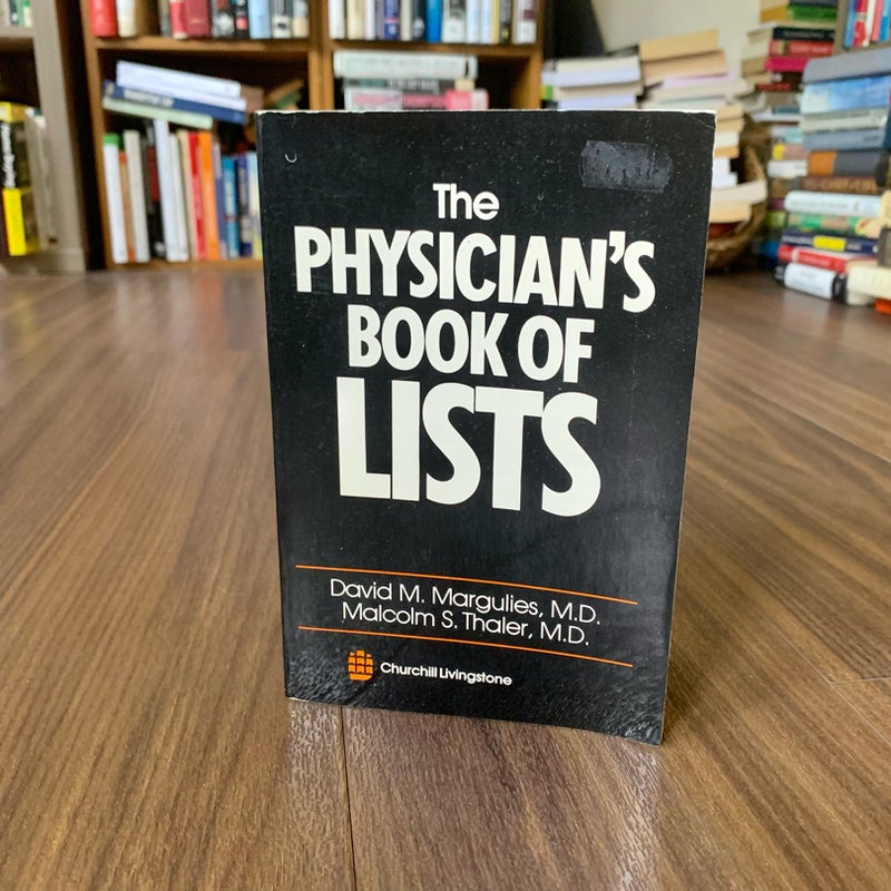 The Physician's Book of Lists