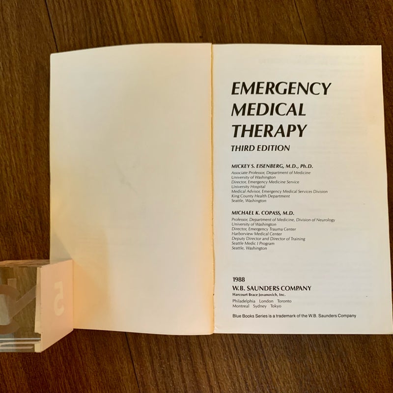 Emergency Medical Therapy