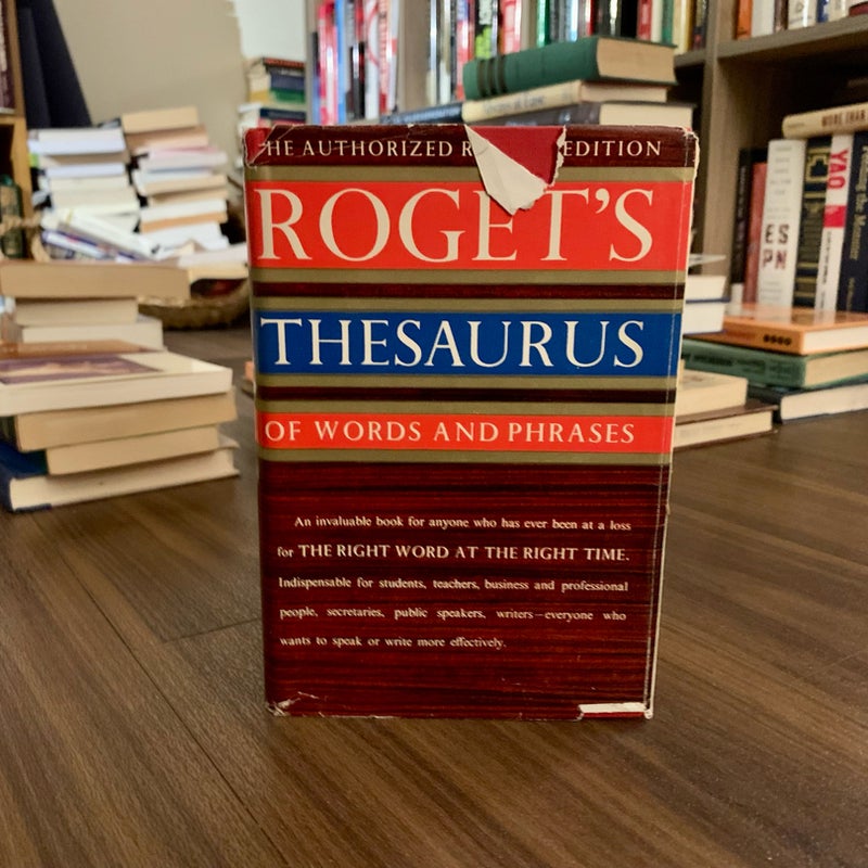 Roget's Thesaurus of Words for Intellectuals