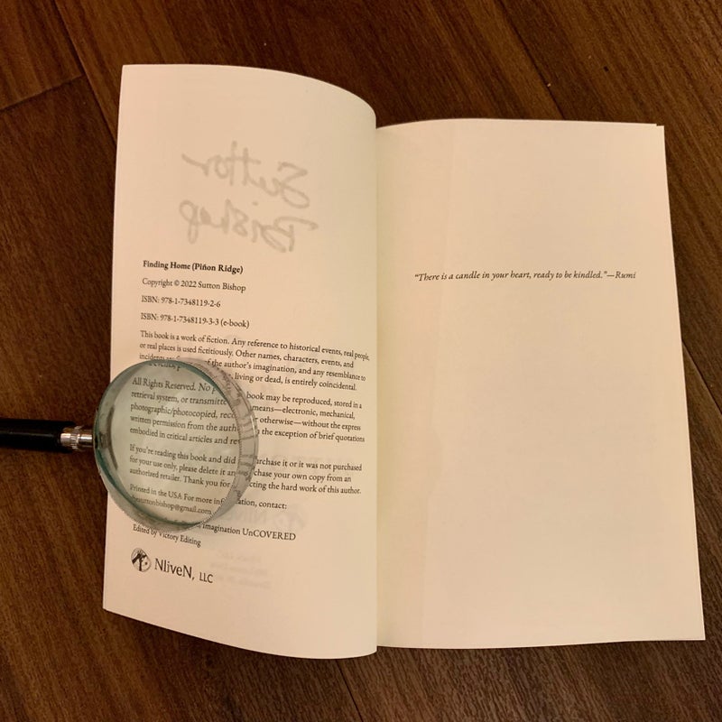 SIGNED—Finding Home 