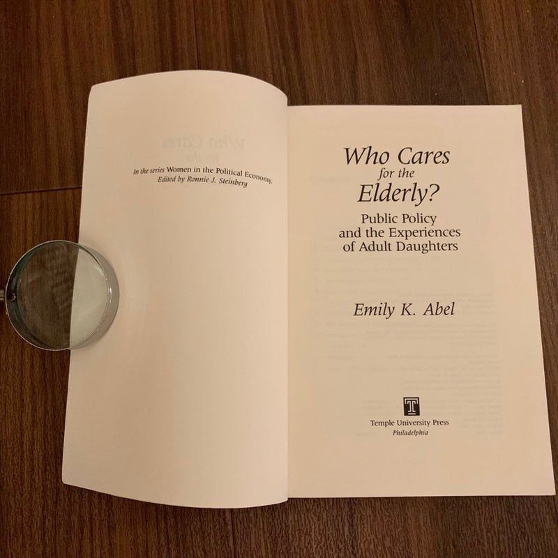Who Cares for the Elderly?