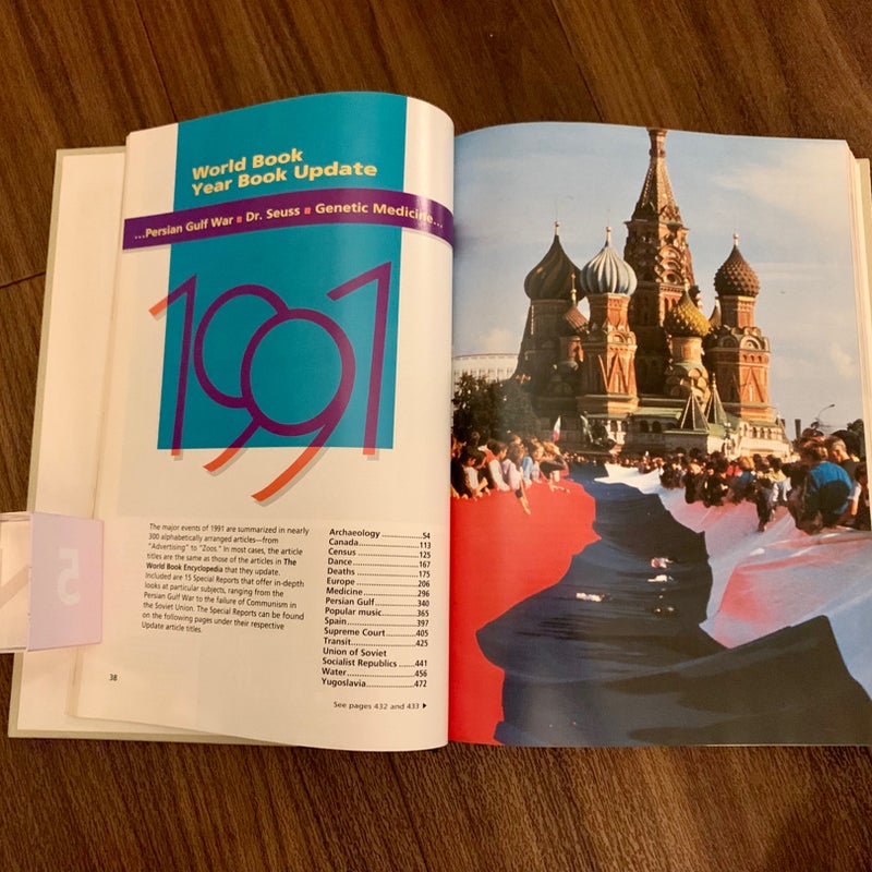The World Book Year Book, 1992