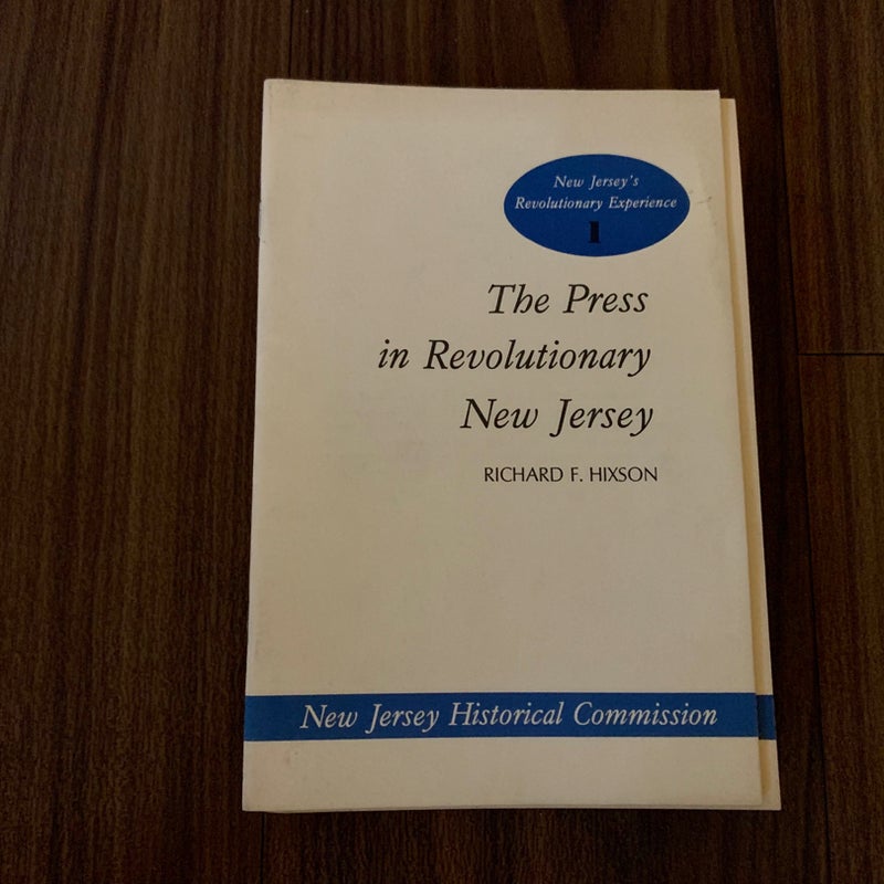 New Jersey's Revolutionary Experience