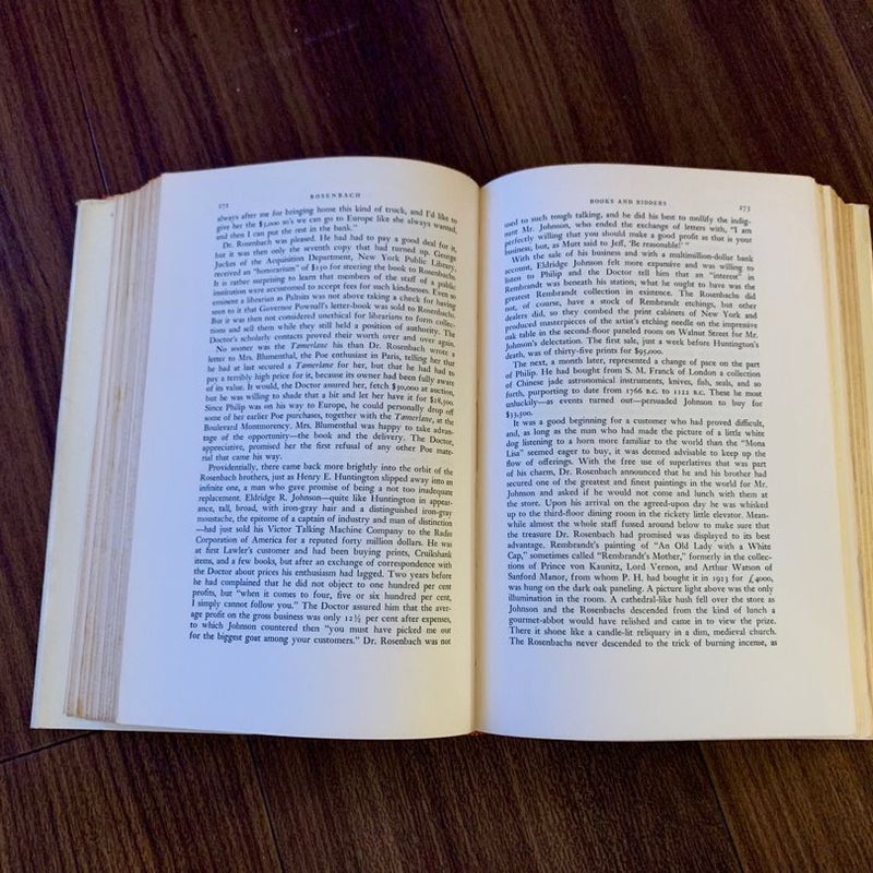 Rosenbach: A Biography 