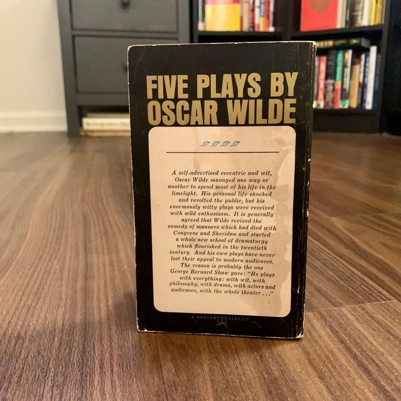 Five Plays by Oscar Wilde