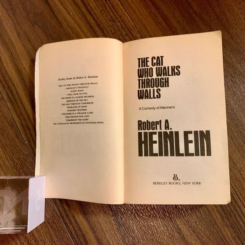 The Cat Who Walks Through Walls by Robert A. Heinlein