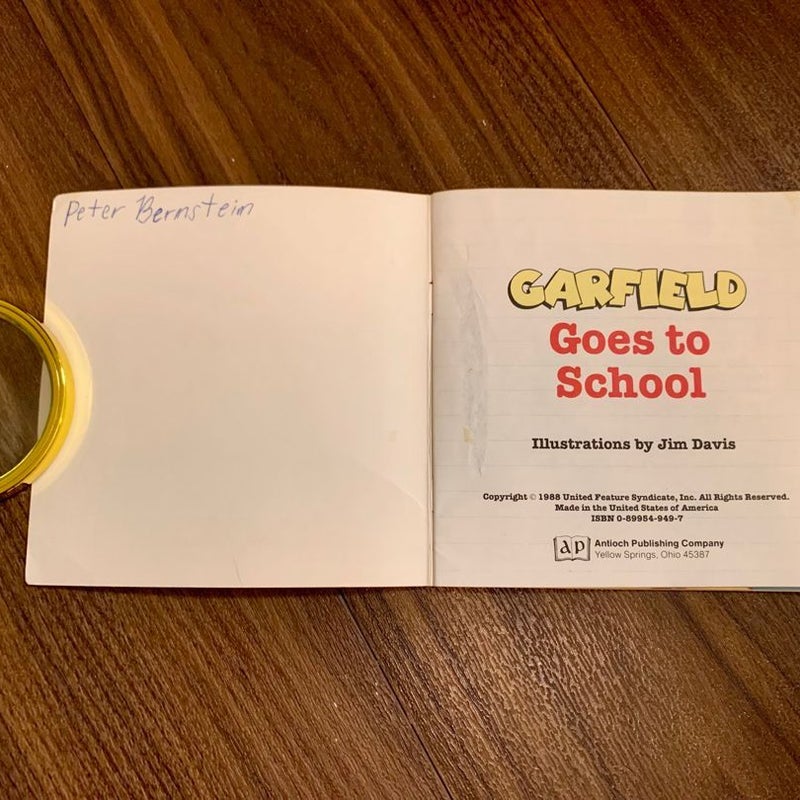 Garfield Goes to School