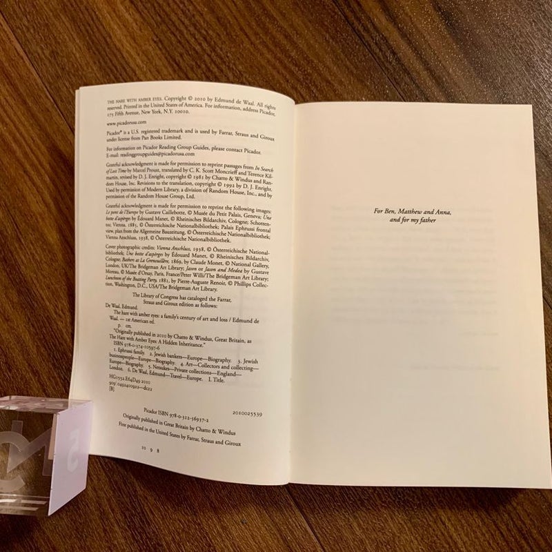 The Hare with Amber Eyes