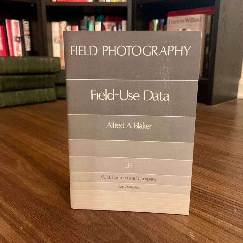 Field Photography: Field Use Data