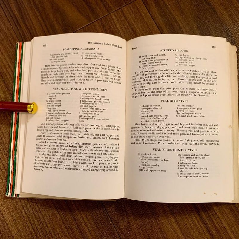 The Talisman Italian Cook Book