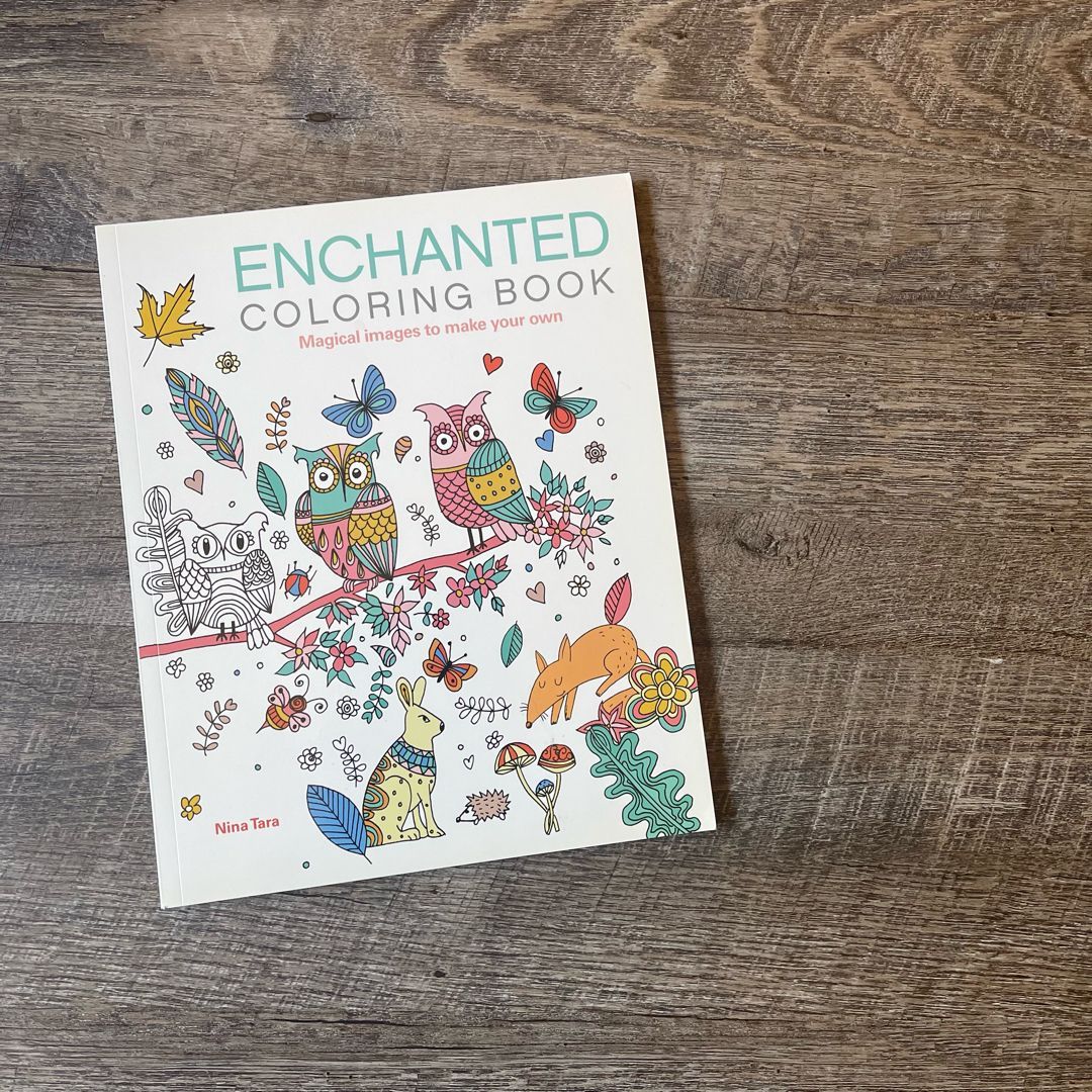 Enchanted Coloring Book by Nina Tara, Paperback Pangobooks