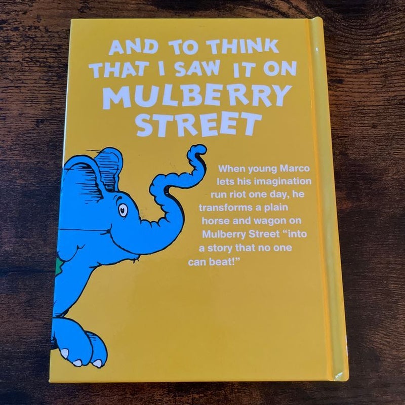 [Banned Book] And To Think That I Saw It On Mulberry Street