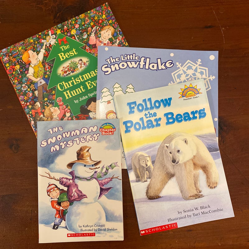 4 Pack of Children’s Winter Books (B)