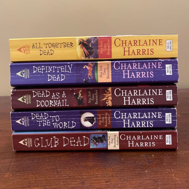 Charlaine Harris books #3-7