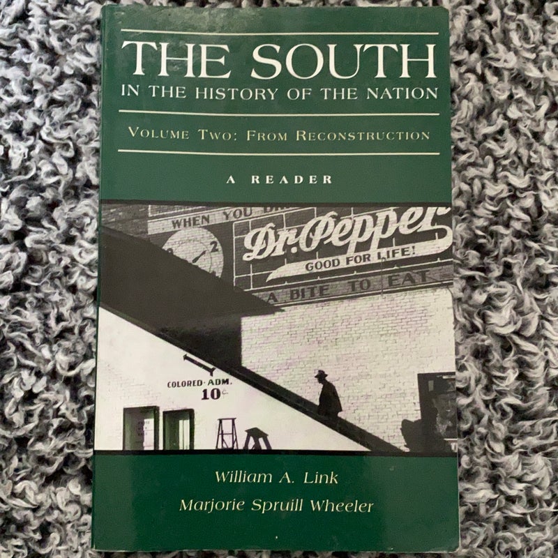 The South in the History of the Nation