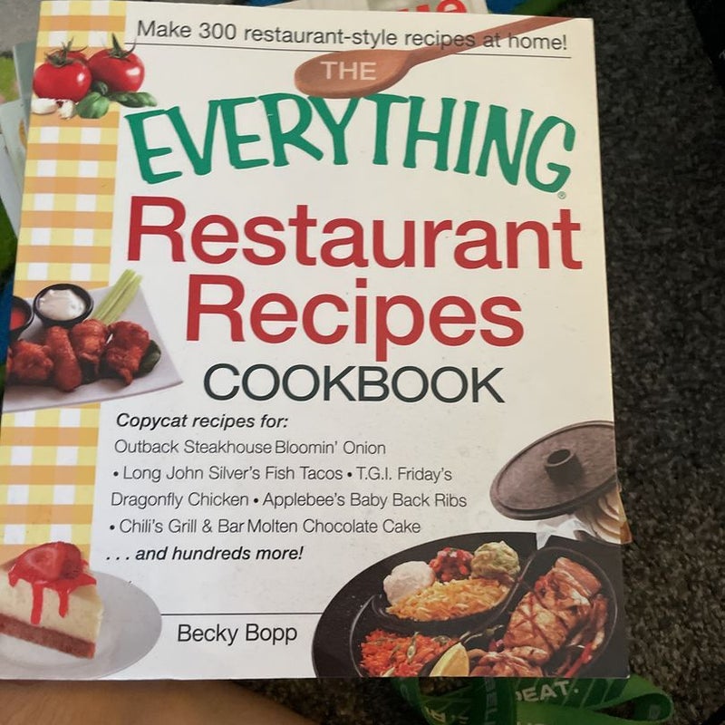 Restaurant Recipes Cookbook