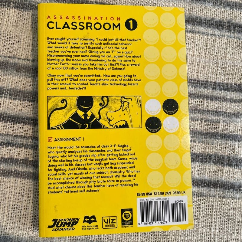 Assassination Classroom, Vol. 1