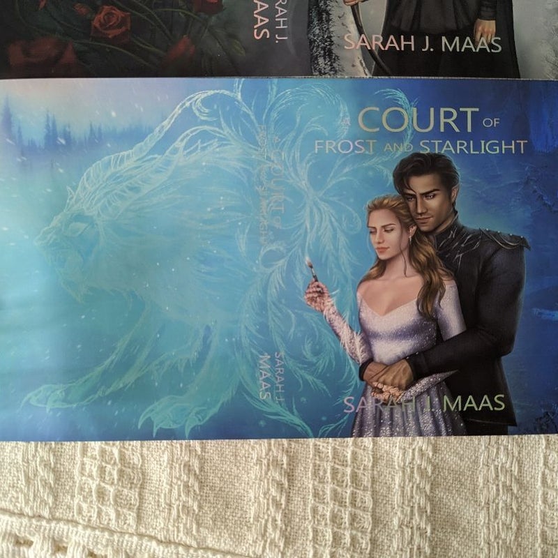ACOTAR & ACOFAS Dust Jackets A Touch Of Magic Designs