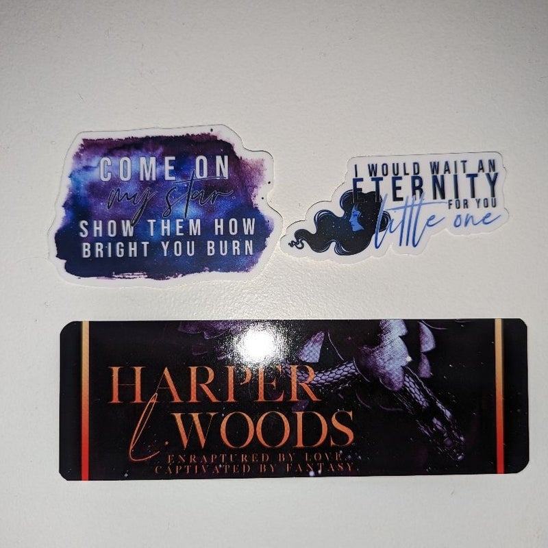 What Lies Beyond the Veil Stickers