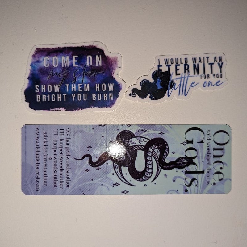 What Lies Beyond the Veil Stickers