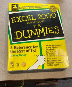 Excel 2000 for Windows for dummies