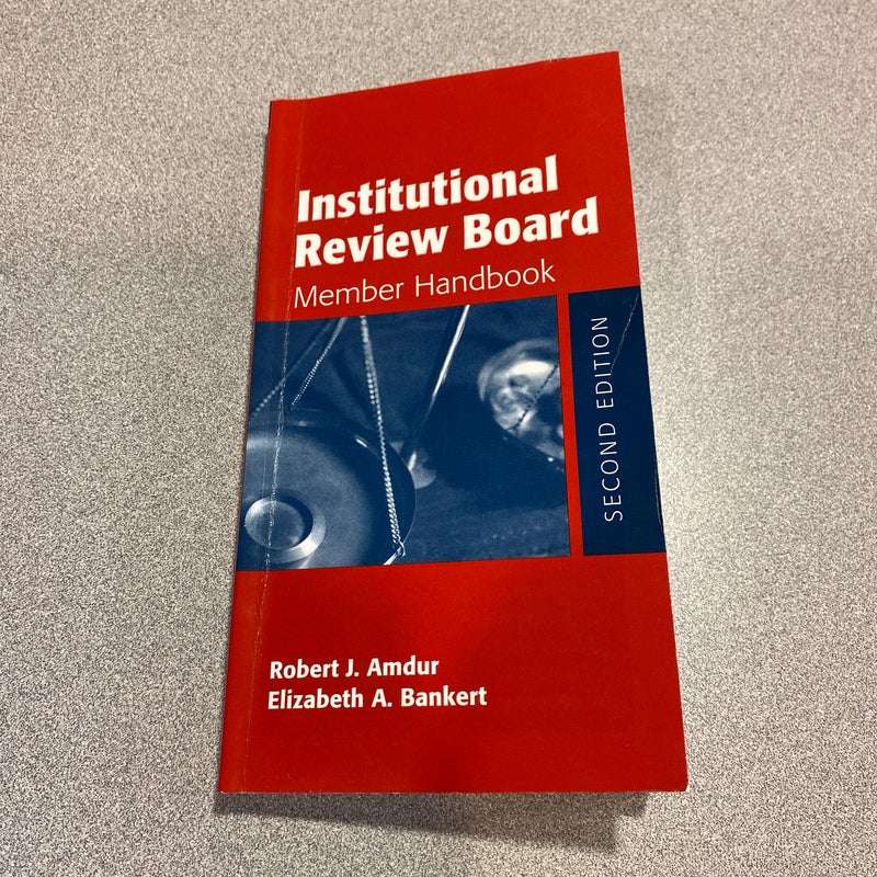 Institutional Review Board