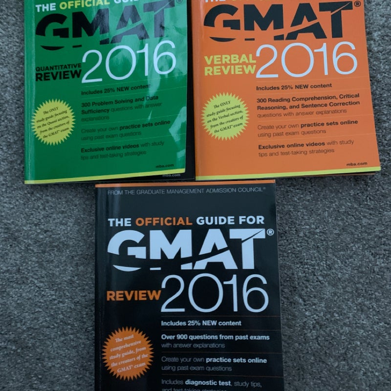 The Official Guide for GMAT Review 2016 with Online Question Bank and Exclusive Video