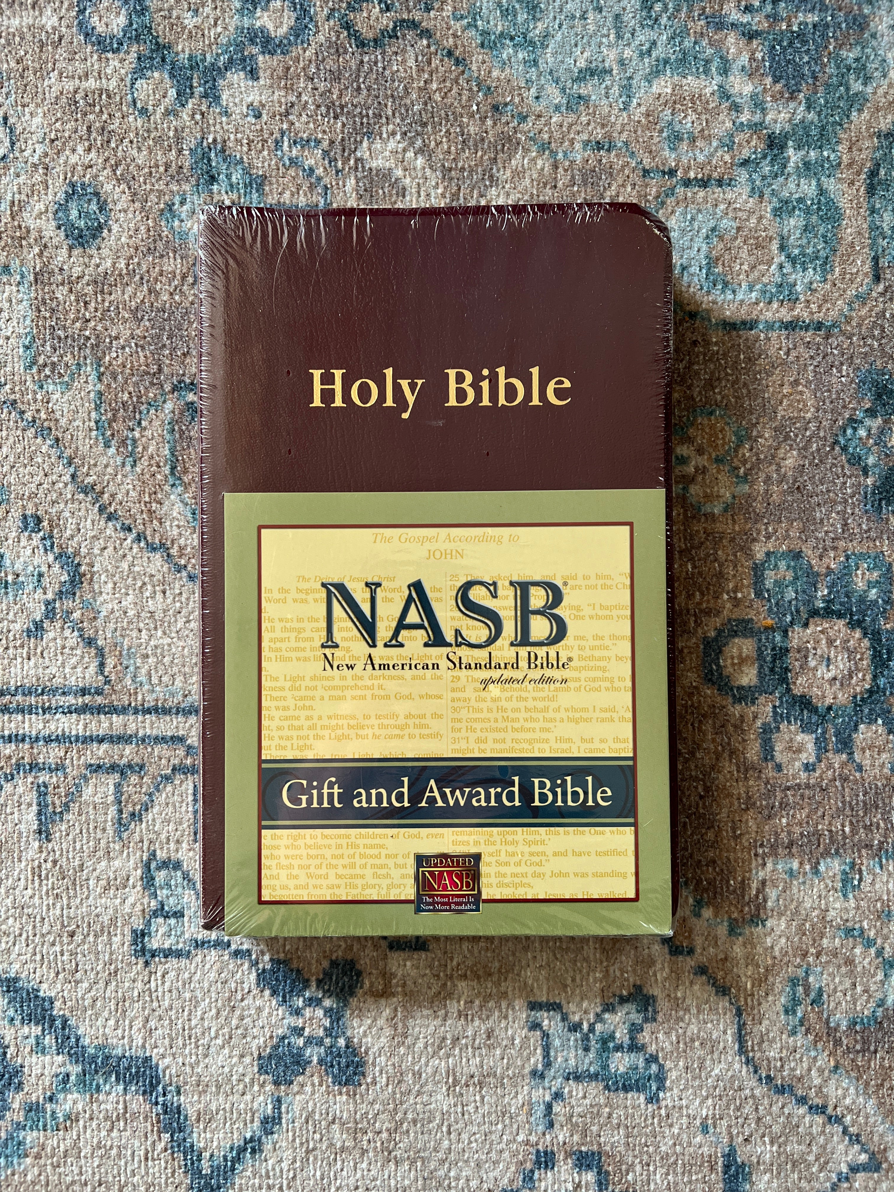 New American Standard Bible Gift and Award