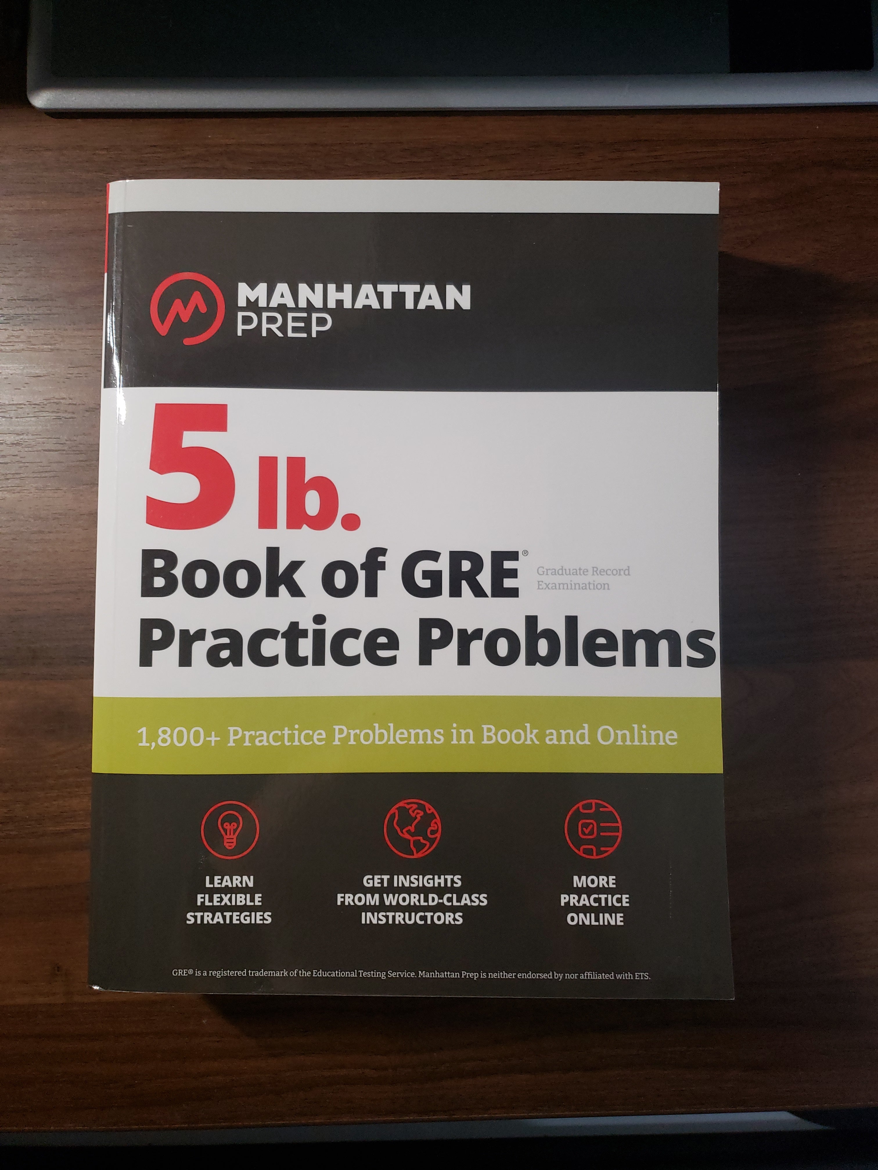 5 Lb. Book of GRE Practice Problems