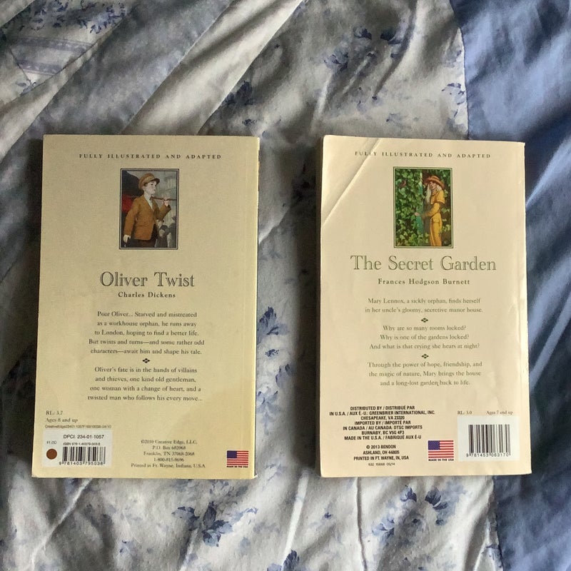 Oliver Twist & The Secret Garden