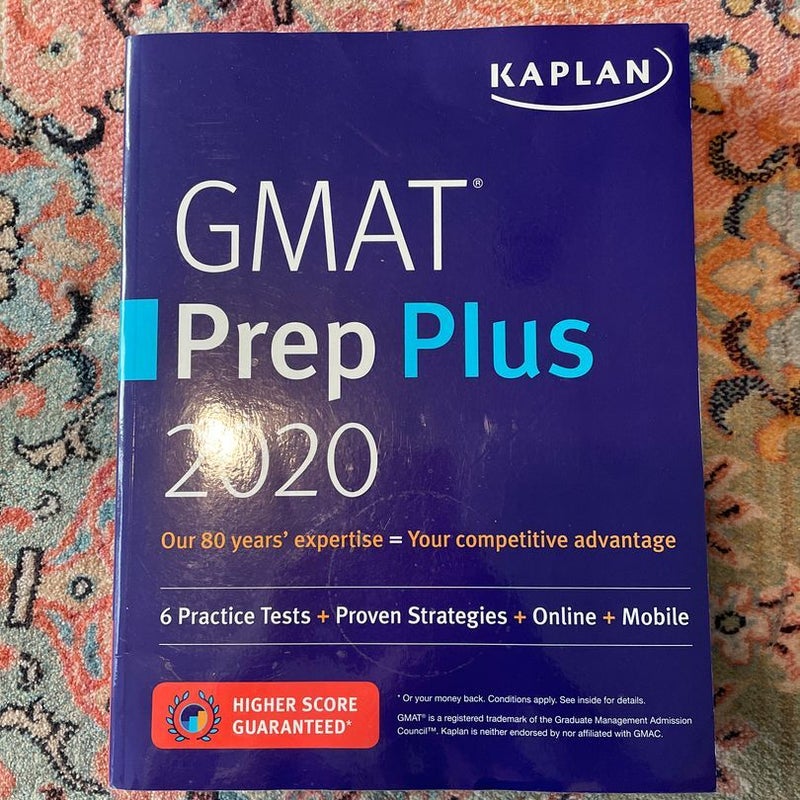 GMAT Prep Plus 2020