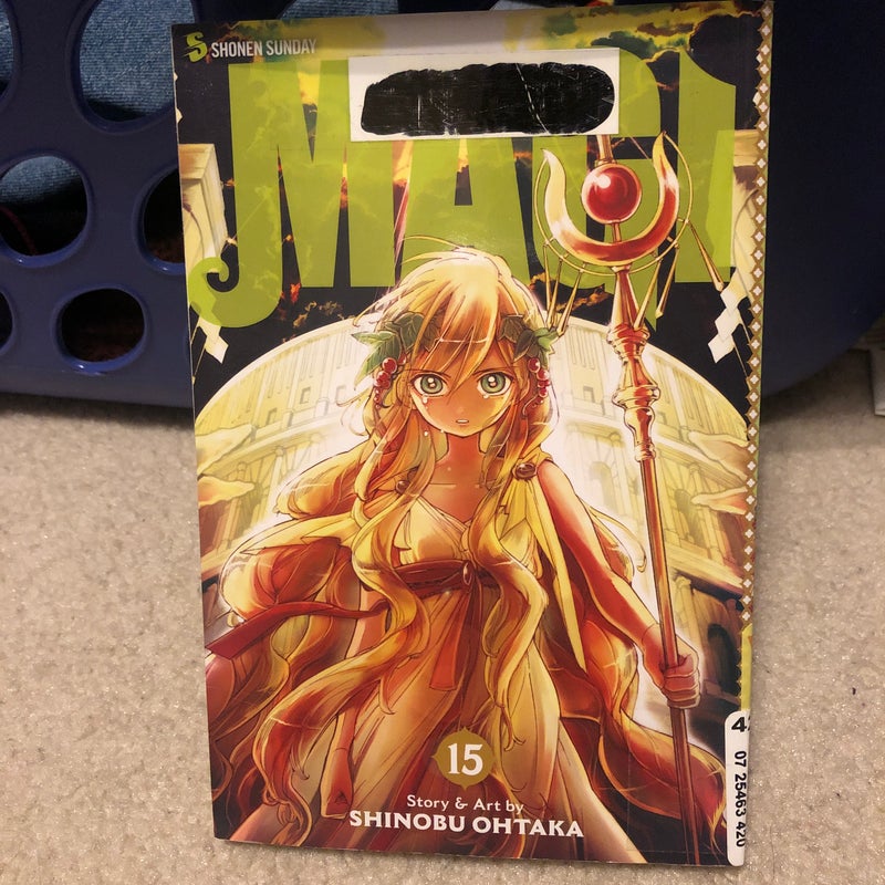 Magi: the Labyrinth of Magic, Vol. 15