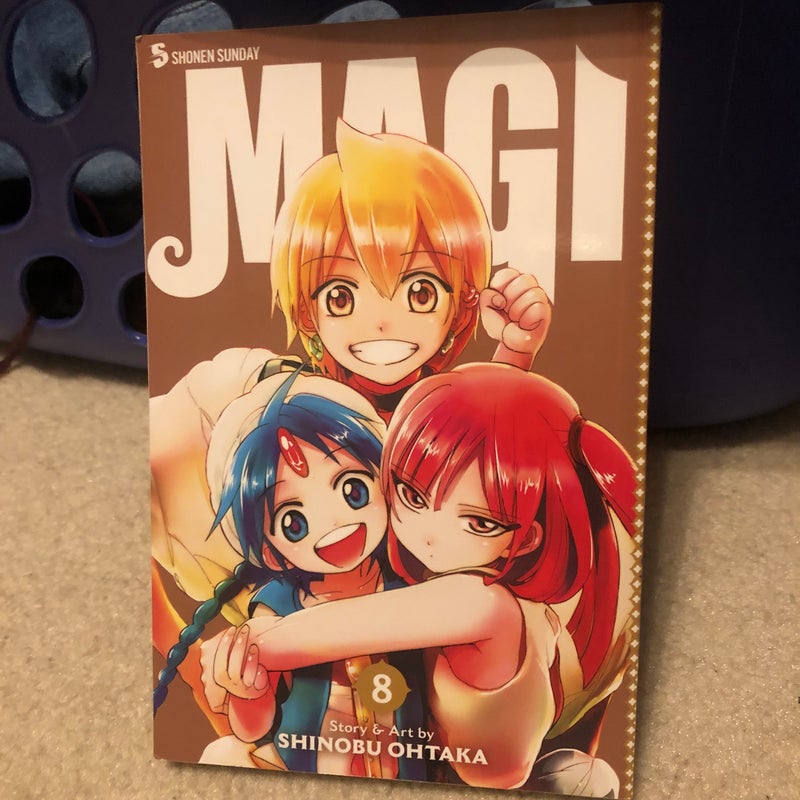 Magi: the Labyrinth of Magic, Vol. 8