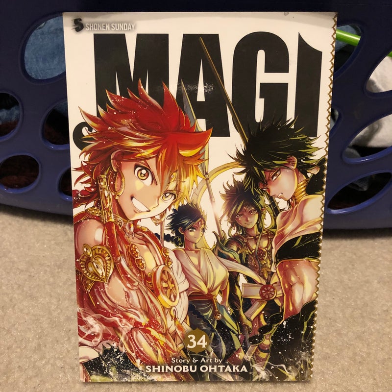 Magi: the Labyrinth of Magic, Vol. 34