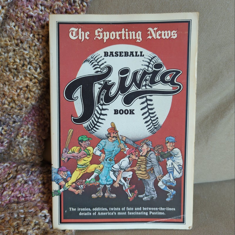 The Sporting News Baseball Trivia Book by Joe Hopper and Craig
