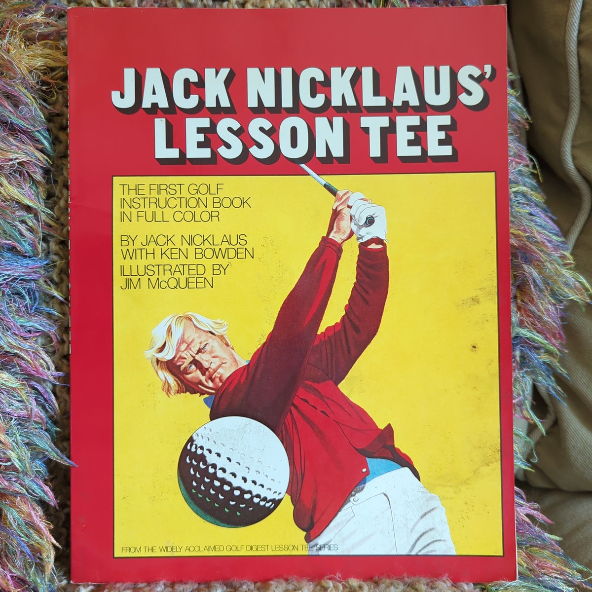 【ゴルフ洋書】JACK　NICKLAUS’ LESSON　TEE／ニクラウス Jack Nicklaus' Lesson Tee book by Jack Nicklaus