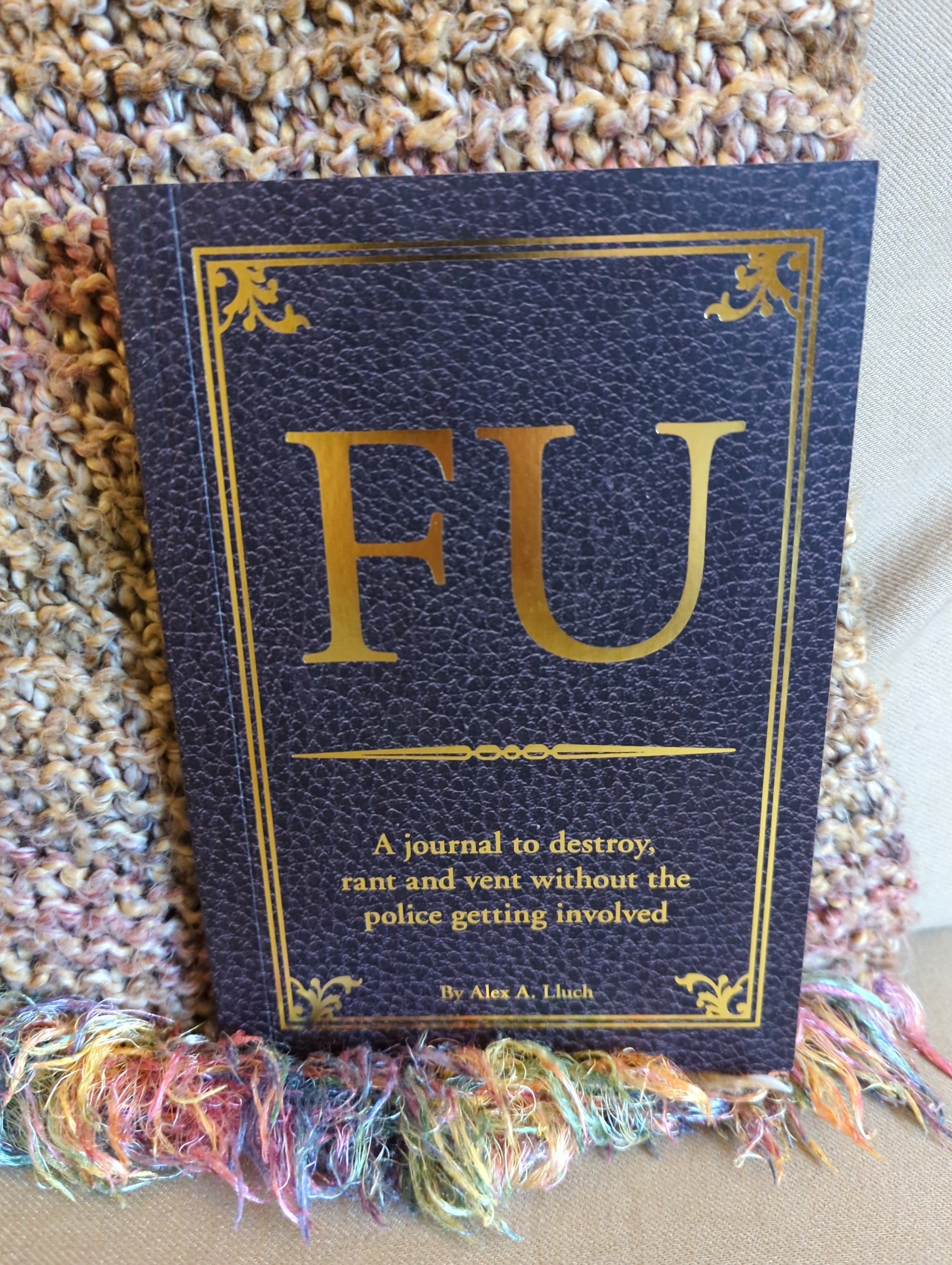 A Journal to Destroy, Rant and Vent Without the Police Getting Involved
