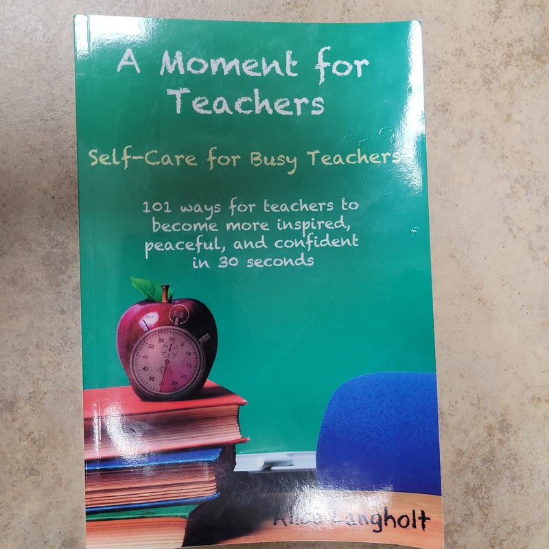 A Moment for Teachers