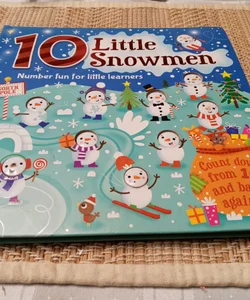 10 Little Snowmen