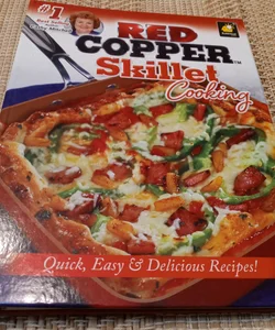 Red Cooper Skillet Cooking
