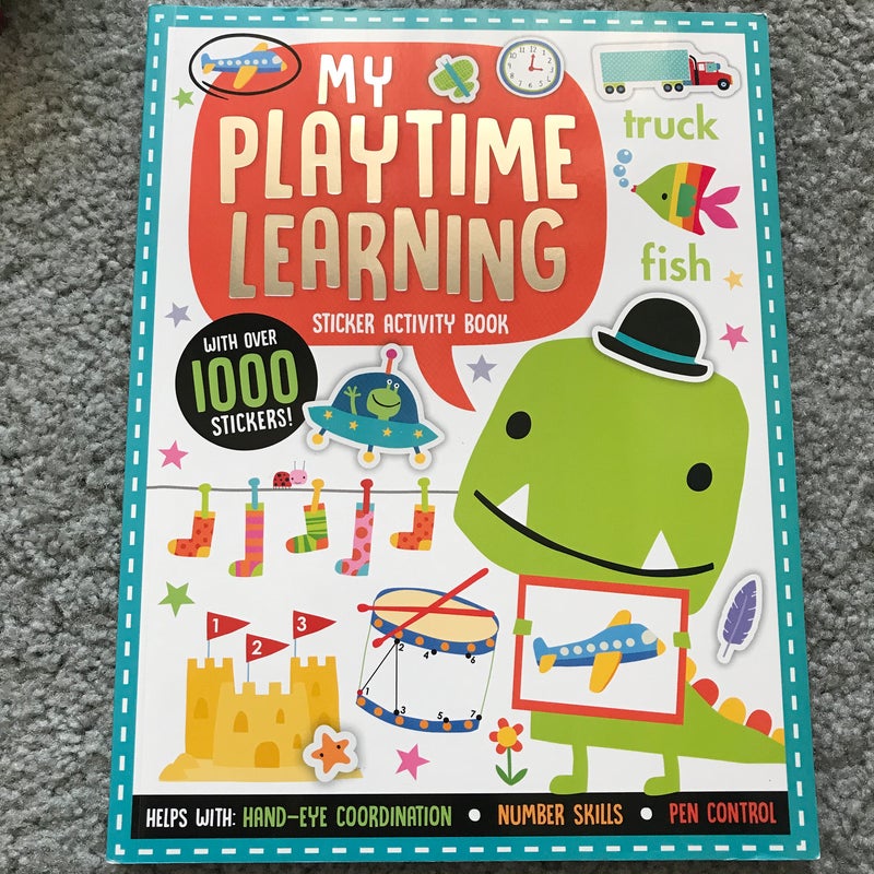 My Playtime Learning Sticker Activity Book