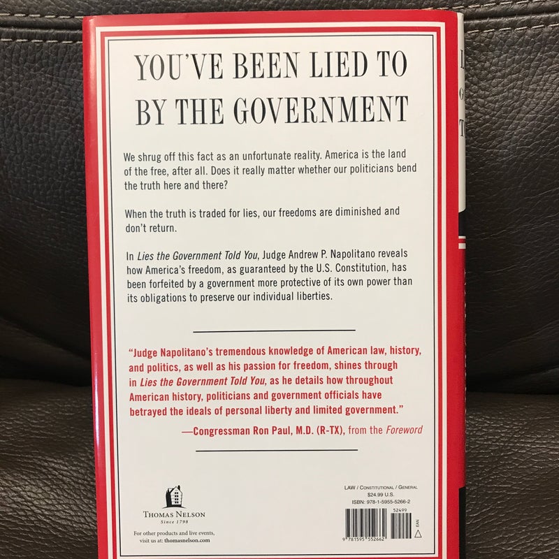 Lies the Government Told You