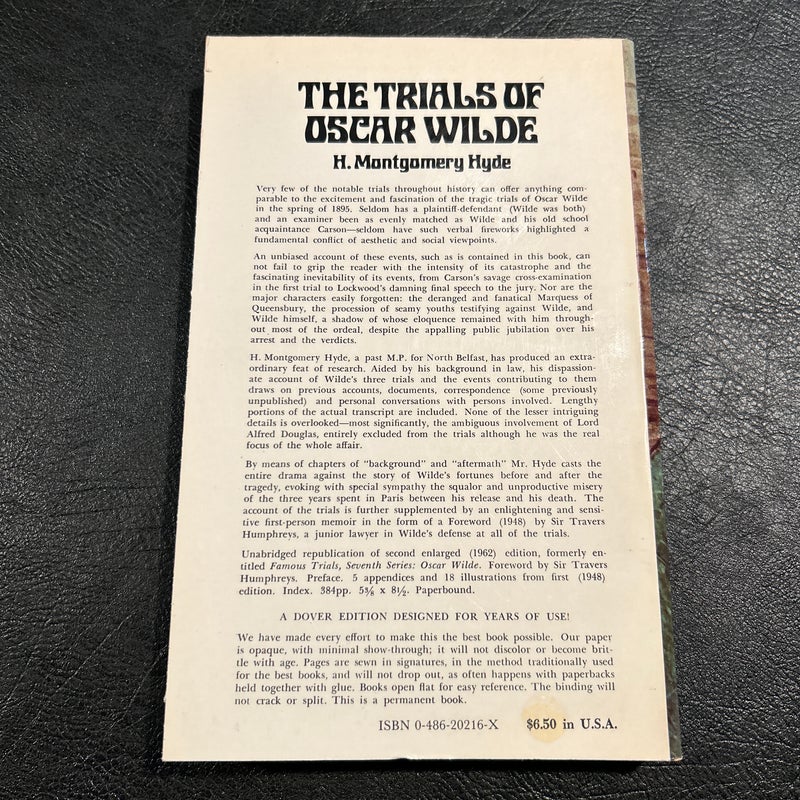 The Trials of Oscar Wilde