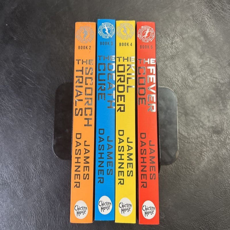 Maze Runner 2-5 bundle UK version