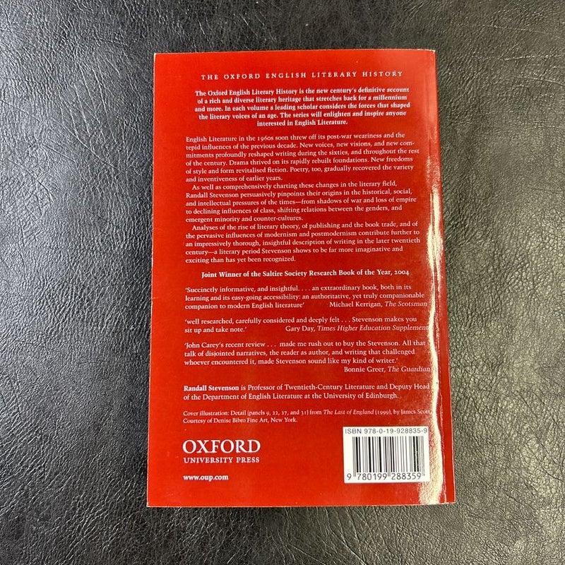 The Oxford English Literary History